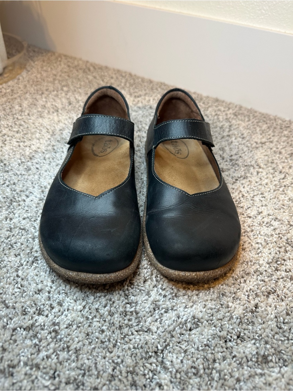 Taos Footwear Black Ultimate Mary Jane Shoes Size 37 or 6-6.5 - Picture 4 of 13